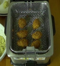 the fried falafels