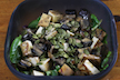 Tasty Vegan Grilled Salad with Tofu and Portobellos