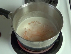 boiling lentils