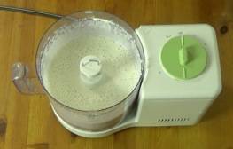 cashew/soy milk mixture after processing